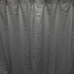 新品ダークグレー カーテンの画像