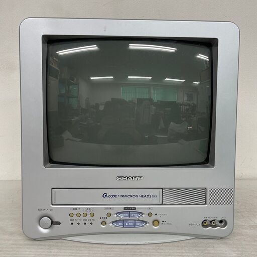【SHARP】 シャープ テレビデオ 14型 VT-14FJ3 2023年製 J0574