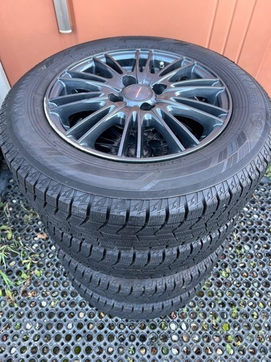 アルミホイール付き165/70R14 9部山