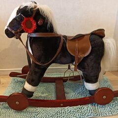 馬の乗り物☆乗馬玩具