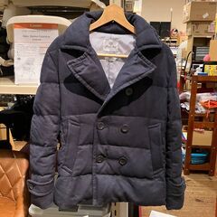 Men's Bigi（メンズビギ）ダウンピーコート（ネイビー）２...