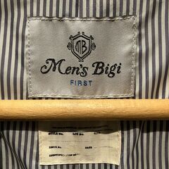 Men's Bigi（メンズビギ）ダウンピーコート（ネイビー）２号（Ｍ）の画像