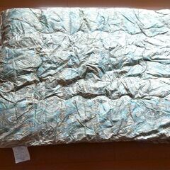 掛け布団　羊毛混掛け布団　１５０×２００cm　使用１回　保管品