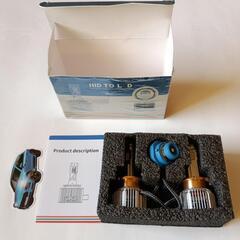 取引終了　値下げ　新品　ポンつけ可能 爆光 LEDヘッドライト D4S D4R 純正 HID LED化 ホワイト キャンセラー内蔵 HIDより明るい HID交換用の画像