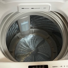 ハイセンス　縦ドラム式洗濯機　容量8kg 2021年製の画像