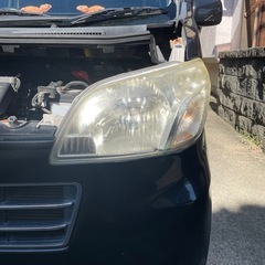 ヘッドライトの黄ばみくもりを除去