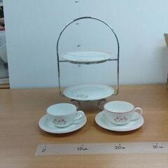 1110-369 未使用品　アフタヌーンティーセット