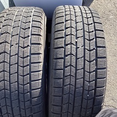 アルミホイール 12800円 16×6.5J スタッドレスタイヤ 215/65R16 ダンロップ 12年製🌟14の画像