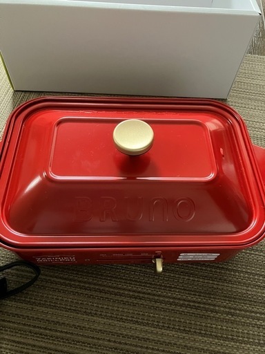 お値下げ★BRUNO コンパクトホットプレート レッド