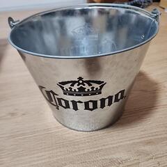 corona コロナビール　バケツ　ブリキ