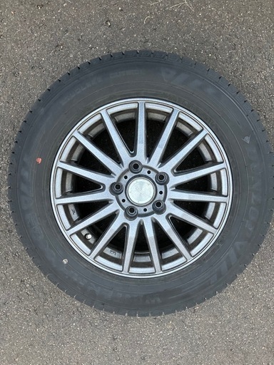【2022年製】DUNLOP スタッドレスタイヤ　WINTERMAXX03  195/65R15　ホイール付き4本セット