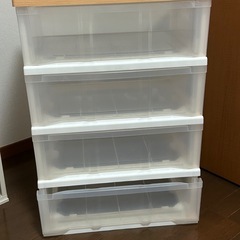 4段　衣装ケース