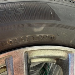 2022年製175/65R15スタッドレスタイヤ　ブリヂストンVRX2の画像