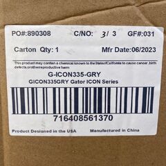 【未使用品】GATOR CASES ゲーターケース G-ICON335-GRY ギターケース セミアコ 345 355の画像