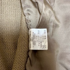 BURBERRY black label チャック付きニットの画像