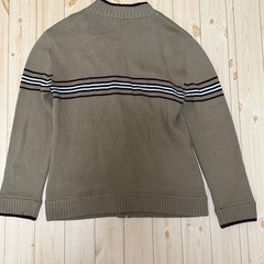 BURBERRY black label チャック付きニットの画像
