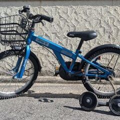 子供 男の子 自転車 18インチ JEEP20JE-18G 補助輪ありの画像