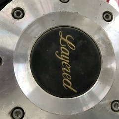 ランクル等に18/255/55ブリザックスタッドレスディッシュホイール付きの画像