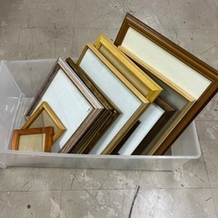 【売約済】木製フレーム 額装 まとめて サイズバラバラ