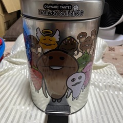 なめこ　ミニ足踏みゴミ箱　　17センチ× 26センチの画像