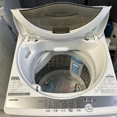 新着☝️】5kg洗濯機 東芝 2020年製?安心の東芝?AW-5G9(W)＊