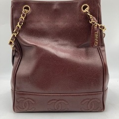 (ID 250)【CHANEL】シャネル『トリプルココマーク チ...