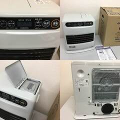🐱【美品】CORONA(コロナ) 石油ファンヒーター 【日本生産】 (木造9畳 / コンクリート12畳 まで) ニオイ低減機能 入切タイマー ワンタッチ給油 ホワイト FH-G3223Y(W)の画像