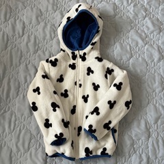 ミッキーリバーシブルジャケットの画像