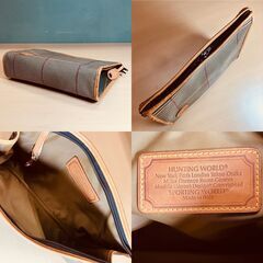 HUNTINGWORLD(ハンティングワールド）セカンドバッグ・クラッチバッグの画像