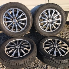 冬タイヤ ★ 175/65R15 ★ N Box用ホイール付き ...