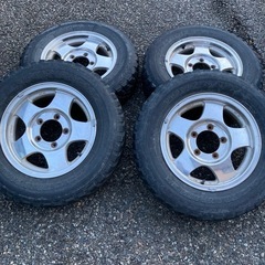 ジムニーJA11ホイール　195 R16トーヨートランパス