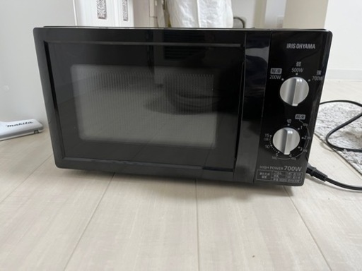【受付停止中】2020年製アイリスオーヤマ電子レンジ