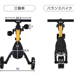BTM 子供用三輪車の画像