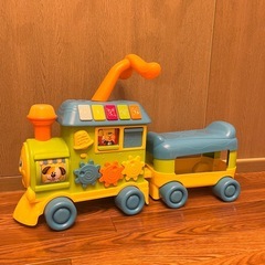 おもちゃ　
汽車　乗り物　ライド&ウォーカー　歩行器　手押し車の画像