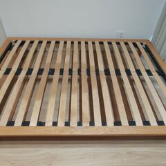 【11月29日まで】無印良品　ベッドフレーム（ダブル）