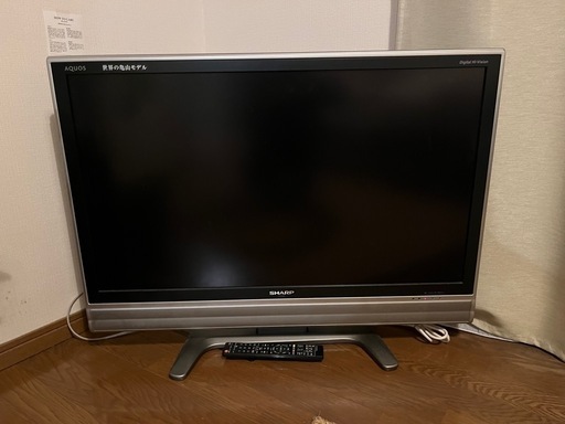 【テレビ】SHARP37V型ワイド2009年製