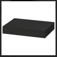 【IKEA】LACK/ラック ウォールシェルフ ブラックブラウン...