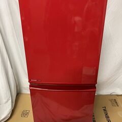 シャープ　ノンフロン冷凍冷蔵庫　SJ-14RC-R　137L　2...
