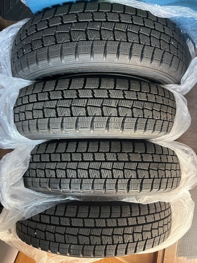 日産 デイズ ルークス 純正アルミホイール 14×4.5J ＋46  ダンロップ スタッドレスタイヤ 155/65R14 ４本セット
