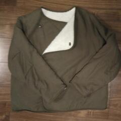 値下げ　studioCLIP 起毛リバーシブルボアブルゾンの画像