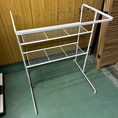 【済】IKEAラッスリグ 押入れハンガーラック