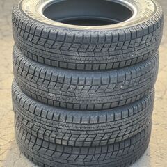  バリ山！ ヨコハマ iceGUARD アイスガード ig60 165/70R14 2020年製 14インチ スタッドレスタイヤ 4本セット 8-9分山 リサイクルショップ札幌 買取本舗  T-1475の画像