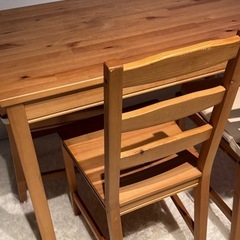 【商談成立】IKEAテーブル＆チェアの画像