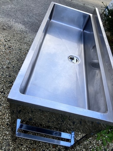 厨房業務用大型ステンレス製シンク
