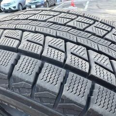 バリ山！ ダンロップ ウィンターマックス SJ8 225/65R17 2022年製 17インチ スタッドレスタイヤ 9分山 4本セット T-1476 リサイクルショップ札幌 買取本舗の画像