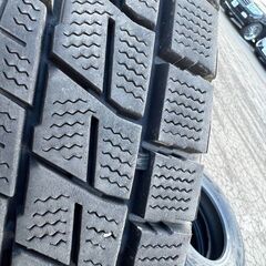 バリ山！ ダンロップ ウィンターマックス SJ8 225/65R17 2022年製 17インチ スタッドレスタイヤ 9分山 4本セット T-1476 リサイクルショップ札幌 買取本舗の画像