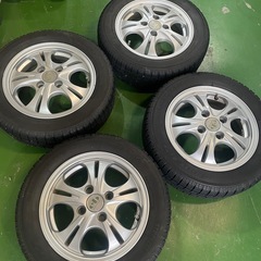 早い者勝ち　155 65 R13 スタッドレスタイヤホイール4本セット　