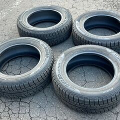 ヨコハマ iceGUARD アイスガード ig50 Plus 215/60R16 2019年製 16インチ スタッドレスタイヤ 4本セット 8分山 T-1478 リサイクルショップ札幌 買取本舗の画像