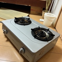 綺麗なガスコンロの画像