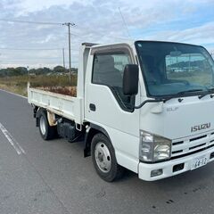 エルフ★ダンプ★マニュアル車★3.0Dターボ強化ダンプ★フルフラ...